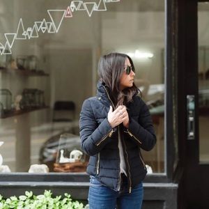 Womens zara quilted jacket size S